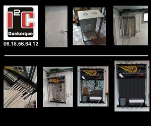 Installation baie réseau